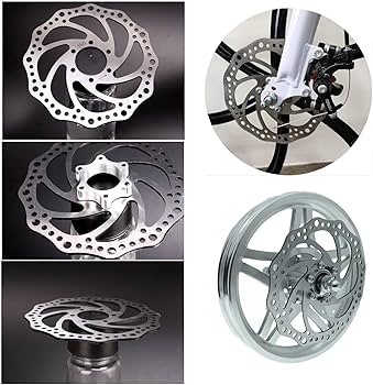 Amazon.co.jp: 自転車ディスクブレーキローター 160mm ステンレス